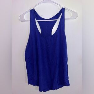 Royal blue lululemon tank top size 10